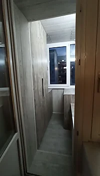 Комплексная меблировка балкона шкаф тумбы и ларь для овощей